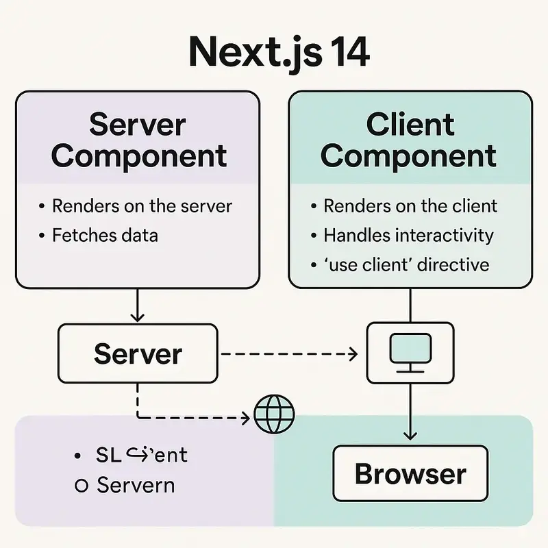Domina Next.js 14: Diferencias y mejores prácticas con Server Components